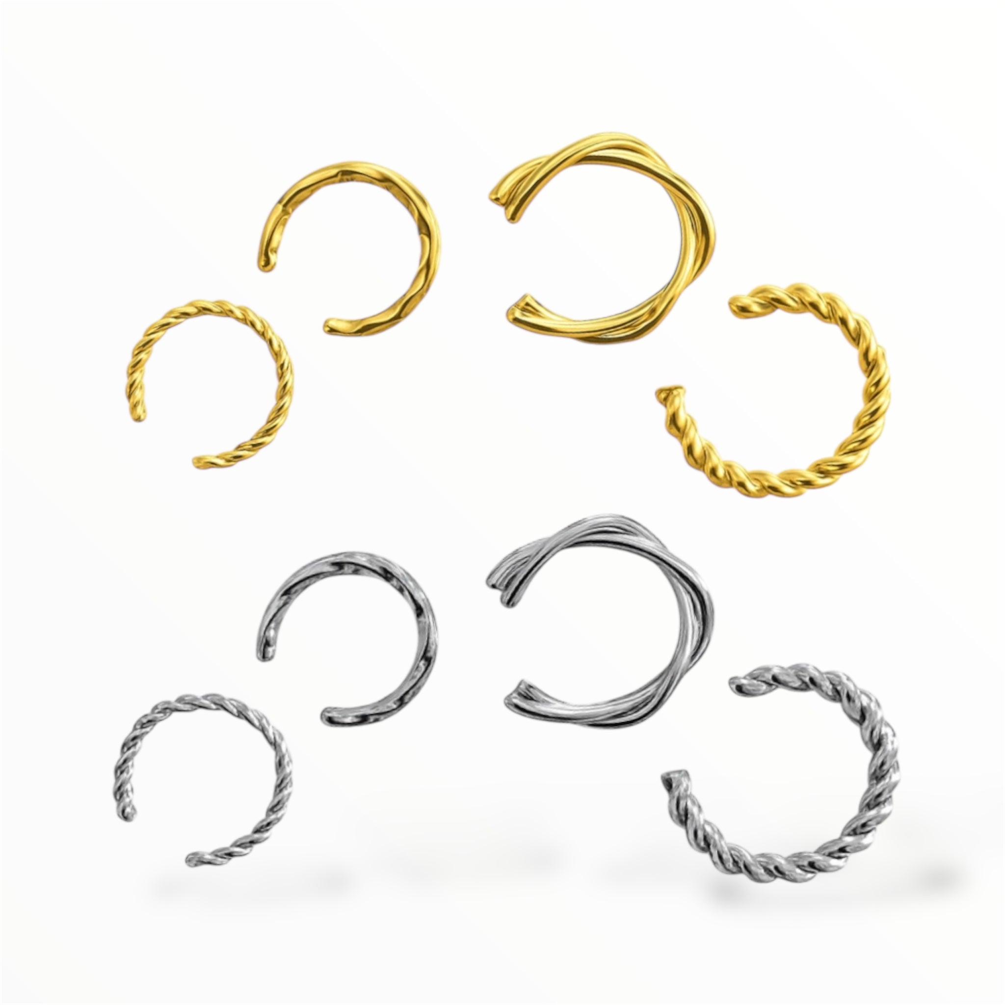 SET EARCUFF SPIRALE