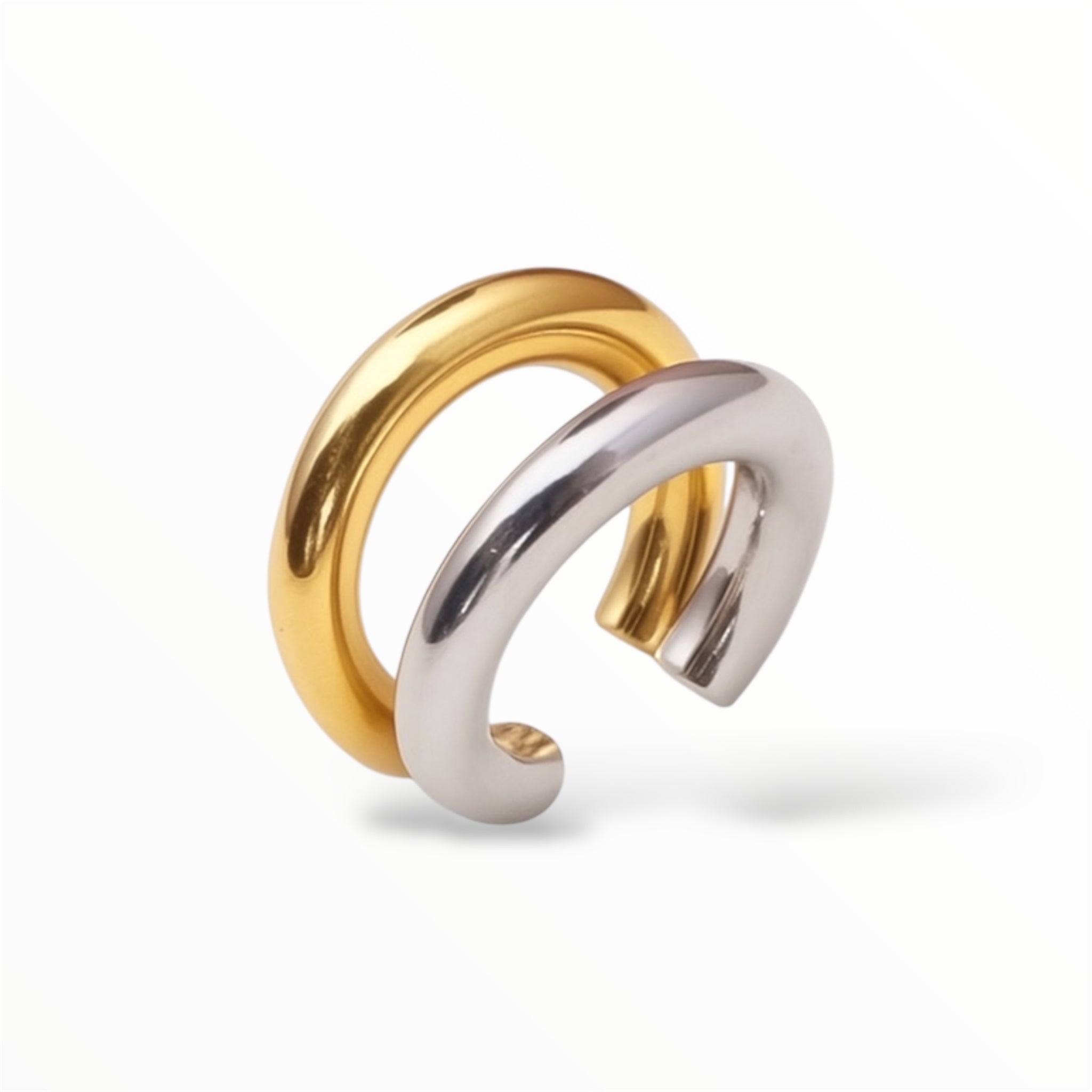 EARCUFF DOUBLE BICOLOR