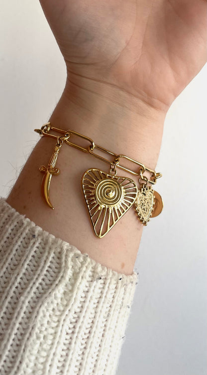 BRACCIALE MULTI CHARMS