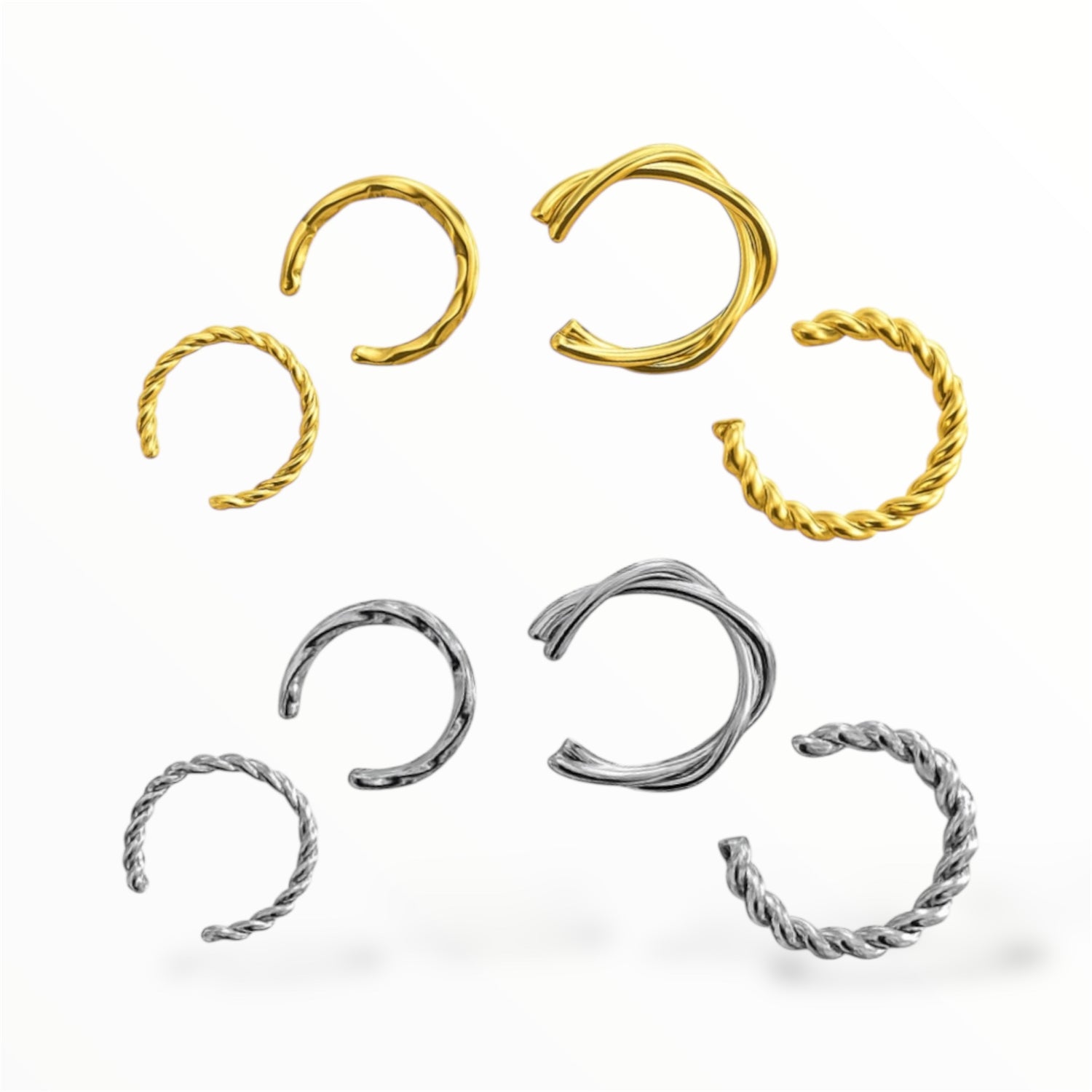 SET EARCUFF SPIRALE