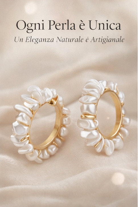 Orecchini Perla Luxury – L’Eleganza che Attira Tutti gli Sguardi