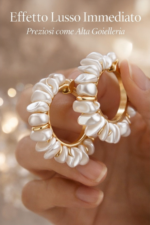Orecchini Perla Luxury – L’Eleganza che Attira Tutti gli Sguardi